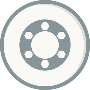 Flange Vector Icon