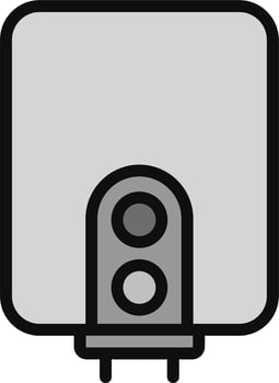 Water Heater Vector Icon