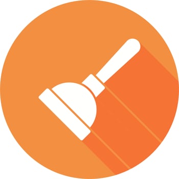 Plunger Vector Icon