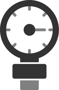 Gauge Vector Icon