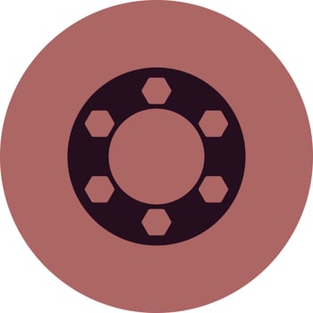 Flange Vector Icon