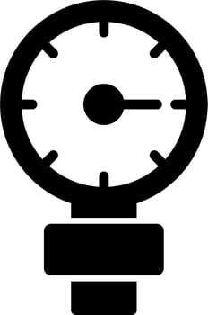 Gauge Vector Icon