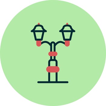 Street Light Vector Icon