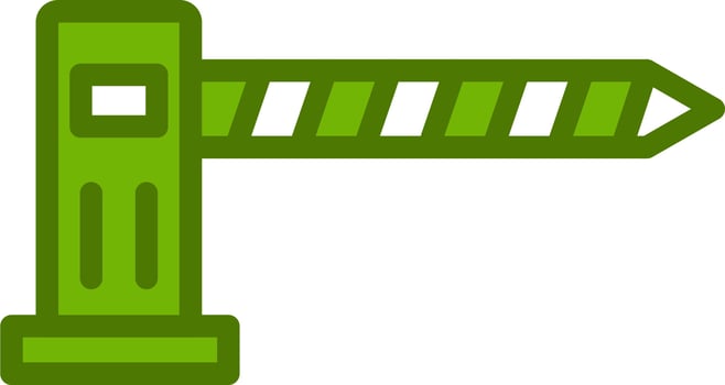 Barrier Vector Icon