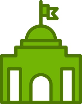 City Hall Vector Icon