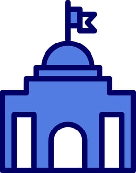 City Hall Vector Icon