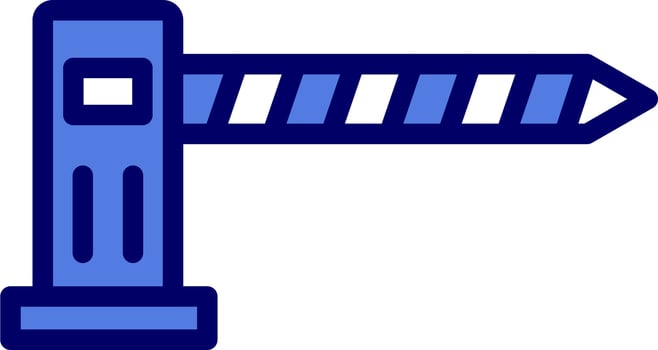 Barrier Vector Icon