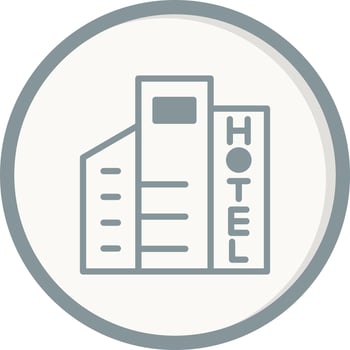 Hotel Vector Icon