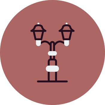 Street Light Vector Icon