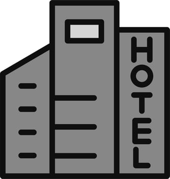 Hotel Vector Icon
