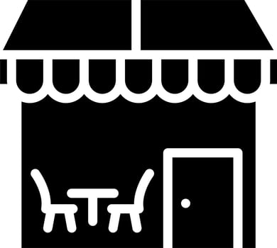 Coffee Shop Vector Icon