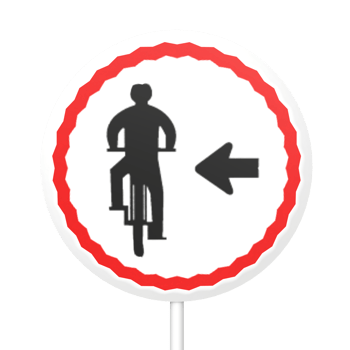 Traffic sign circle isolated on transparent png