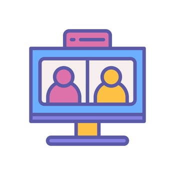video call icon for your website design, logo, app, UI. vector