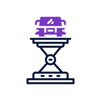 car elevator icon for your website, mobile, presentation, and logo design. vector