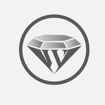 Diamond Icon Vector, Diamond Icon Eps10 vector