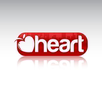 Heart and leaves symbol logo icon design template elements. May be used in medical, dating, Valentines Day and wedding design vector