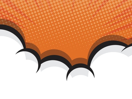 abstract comic book, pop art, background vector