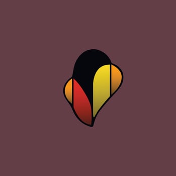 Black history Month graphic design. Vector Logo. Eps 10