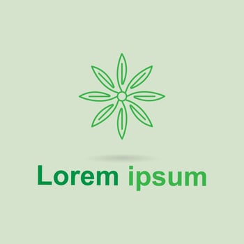 Eco Natural Organic Logotype concept icon vector
