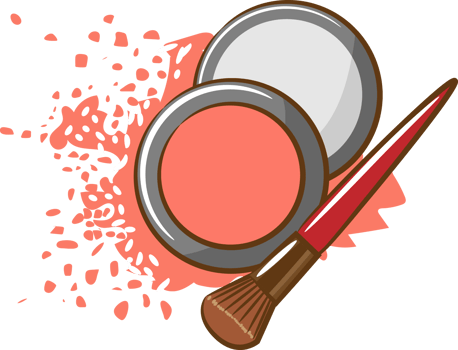 Cosmetic png graphic clipart design