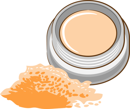Cosmetic png graphic clipart design