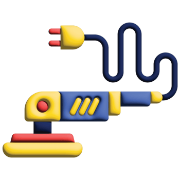 3D illustration polisher png