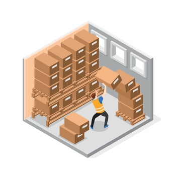 Safety Precaution Composition vector