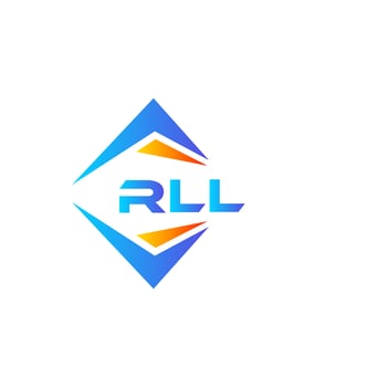 RLL abstract technology logo design on white background. RLL creative initials letter logo concept. vector