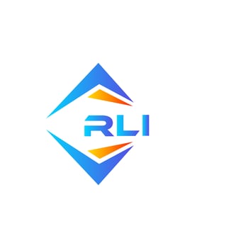 RLI abstract technology logo design on white background. RLI creative initials letter logo concept. vector