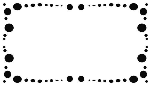Abstract background with black frame vector