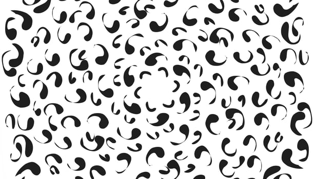 Abstract illustration background with black spots vector