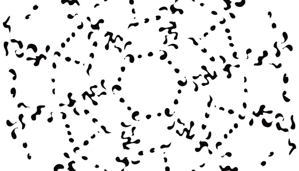 Abstract illustration background with black spell pattern png