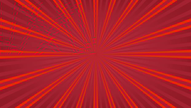 abstract red sunburst pattern background for modern graphic design element. shining ray cartoon with colorful for website banner wallpaper and poster card decoration vector