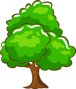 Tree png graphic clipart design