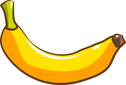 Banana png graphic clipart design