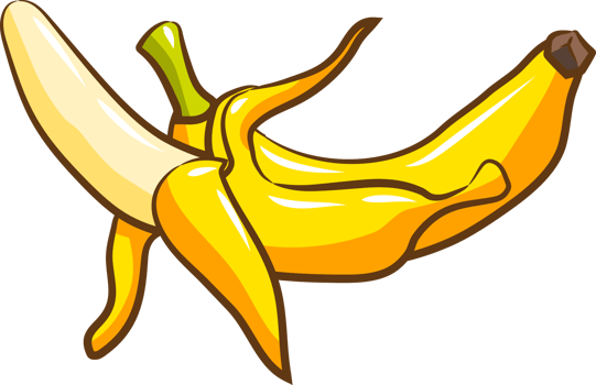 Banana png graphic clipart design