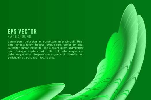 Abstract green halftone business background vector