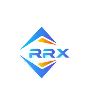 RRX abstract technology logo design on white background. RRX creative initials letter logo concept. vector