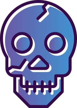 Skull Vector Icon Design
