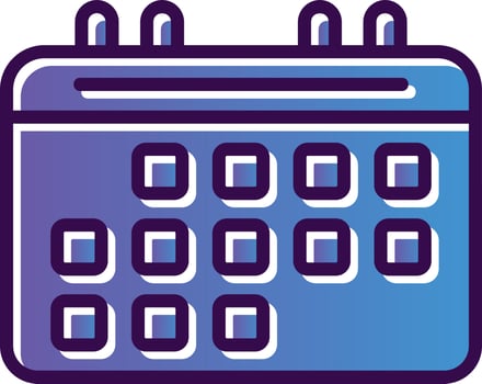 Calendar Vector Icon Design