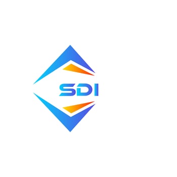 SDI abstract technology logo design on white background. SDI creative initials letter logo concept. vector