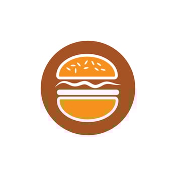 burger icon vector illustration design