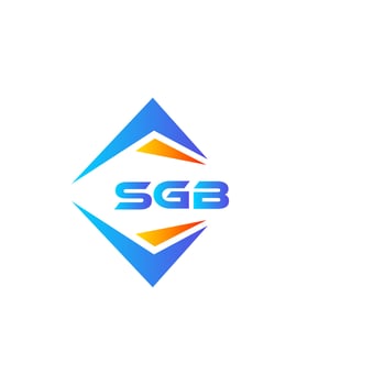 SGB abstract technology logo design on white background. SGB creative initials letter logo concept. vector