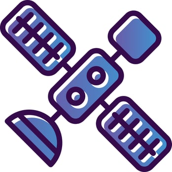Satellite Vector Icon Design