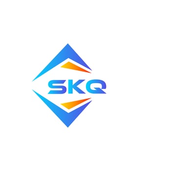 SKQ abstract technology logo design on white background. SKQ creative initials letter logo concept. vector