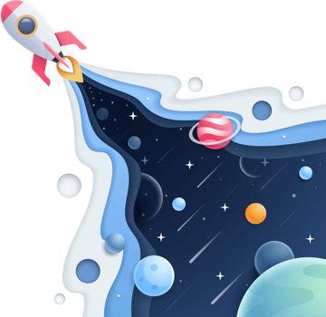 rocket paper cut png