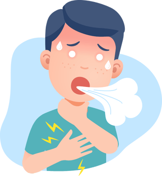 Sick sore thoat png