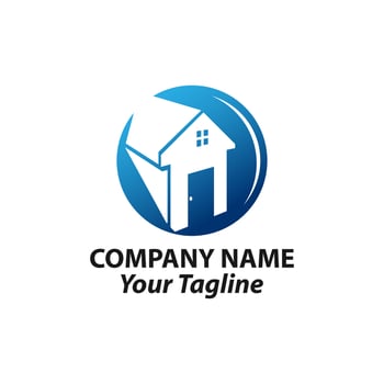 Creative Real Estate Logo Design. House Logo Design. Real Estate Vector Icon.EPS 10