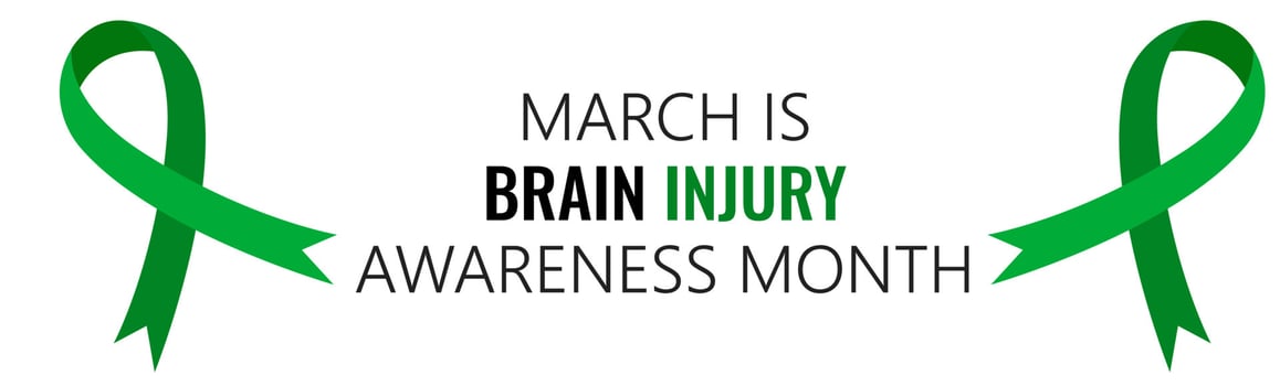 National Brain Injury Awareness Month Vector Illustration.National Brain Injury Awareness Month banner poster background