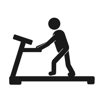 stick figure of people doing sports. puss up. plank. weightlifting. gym vector